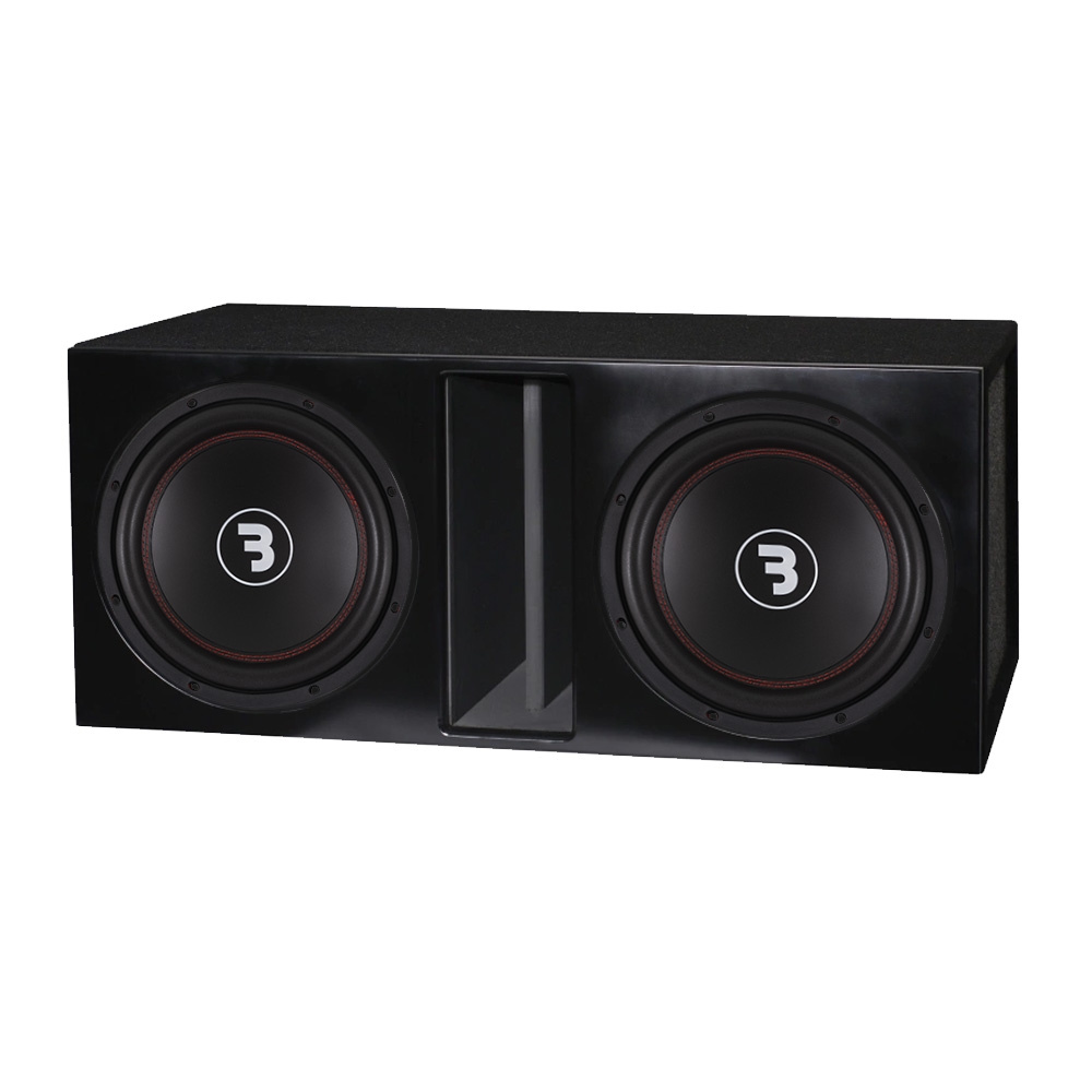 2-pakning Bass Habit E300D2 i portet basskasse