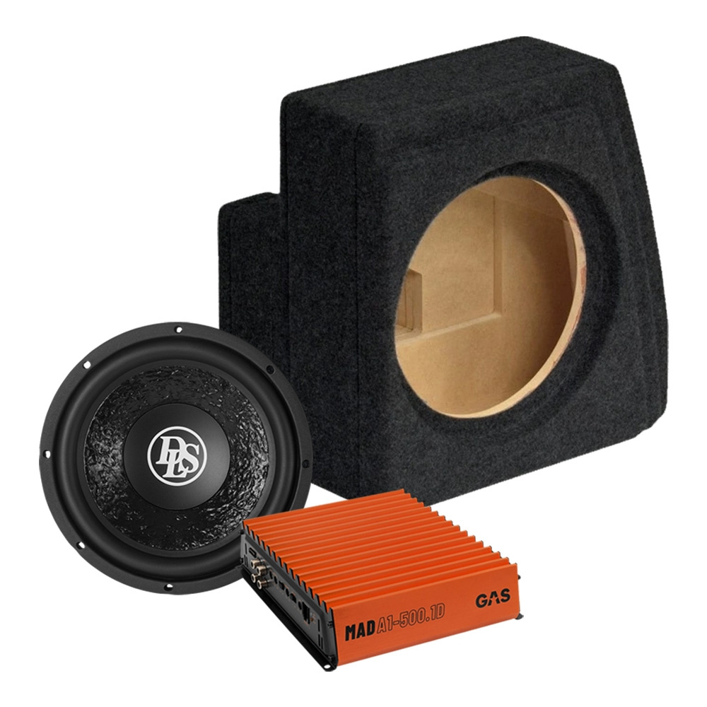 Basspakke med DLS PE10.D2 til BMW 5-serie E39 Touring, 94-04