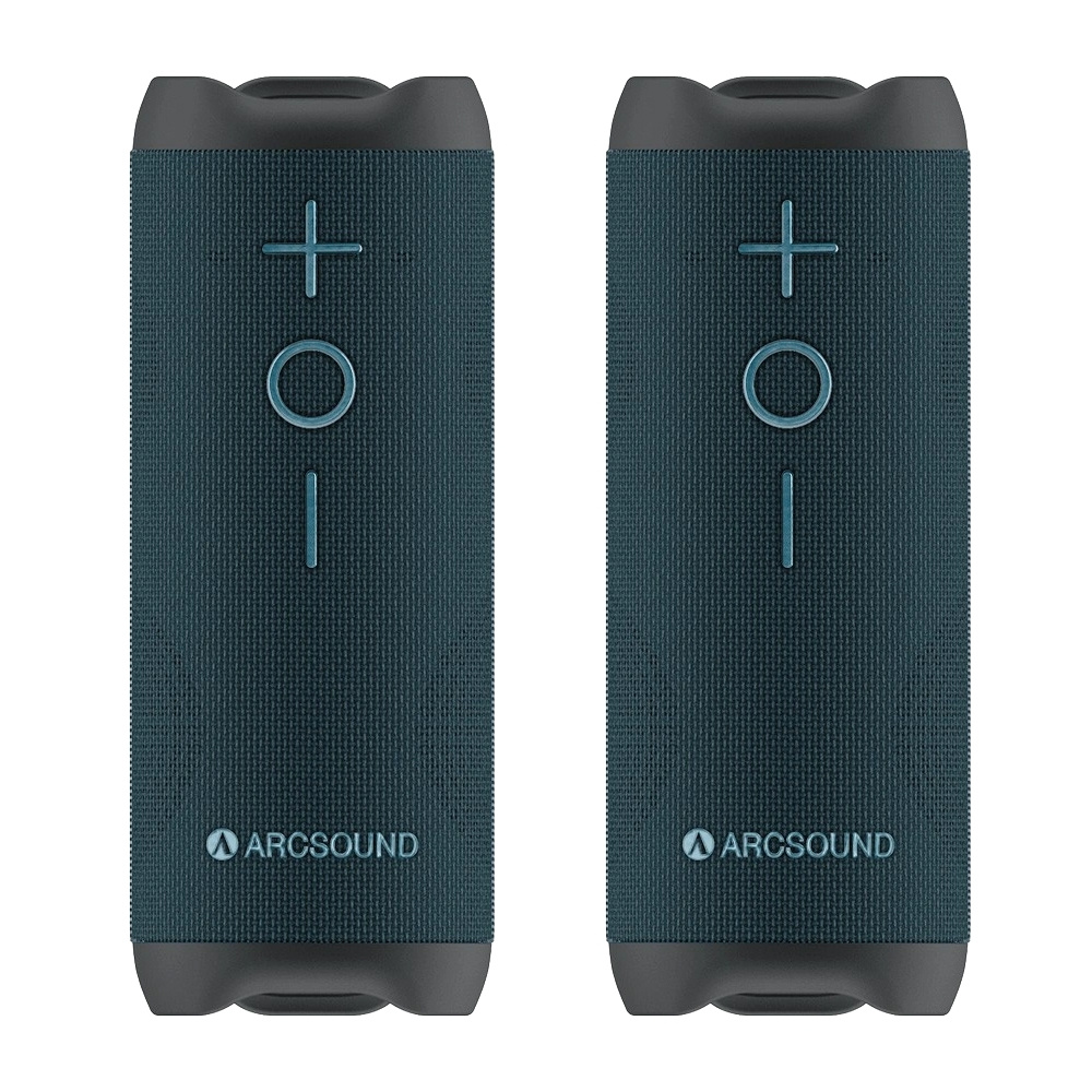 2-pakning Arcsound EDGE Sapphire Blue
