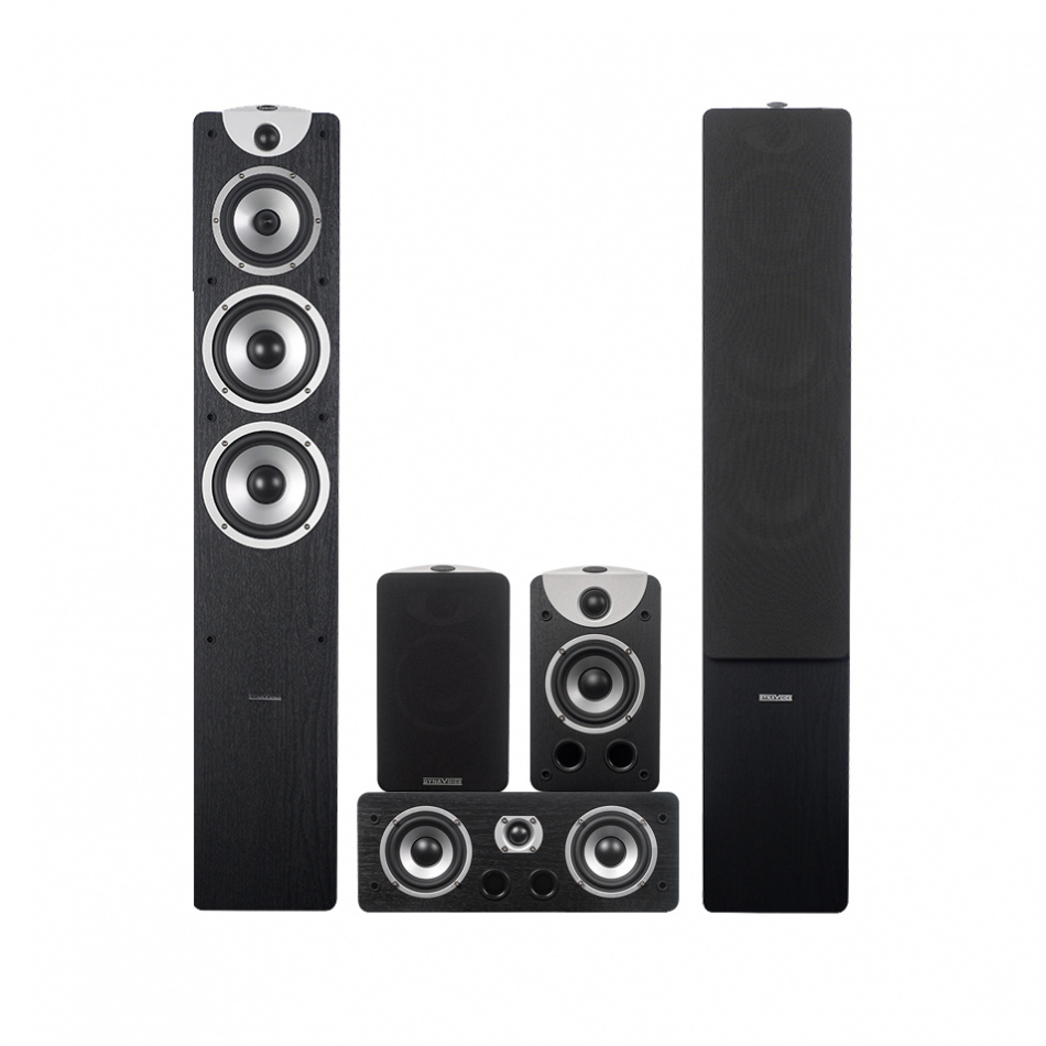 Dynavoice Magic F-7 EX V3 5.0 høyttalerpakke, svart