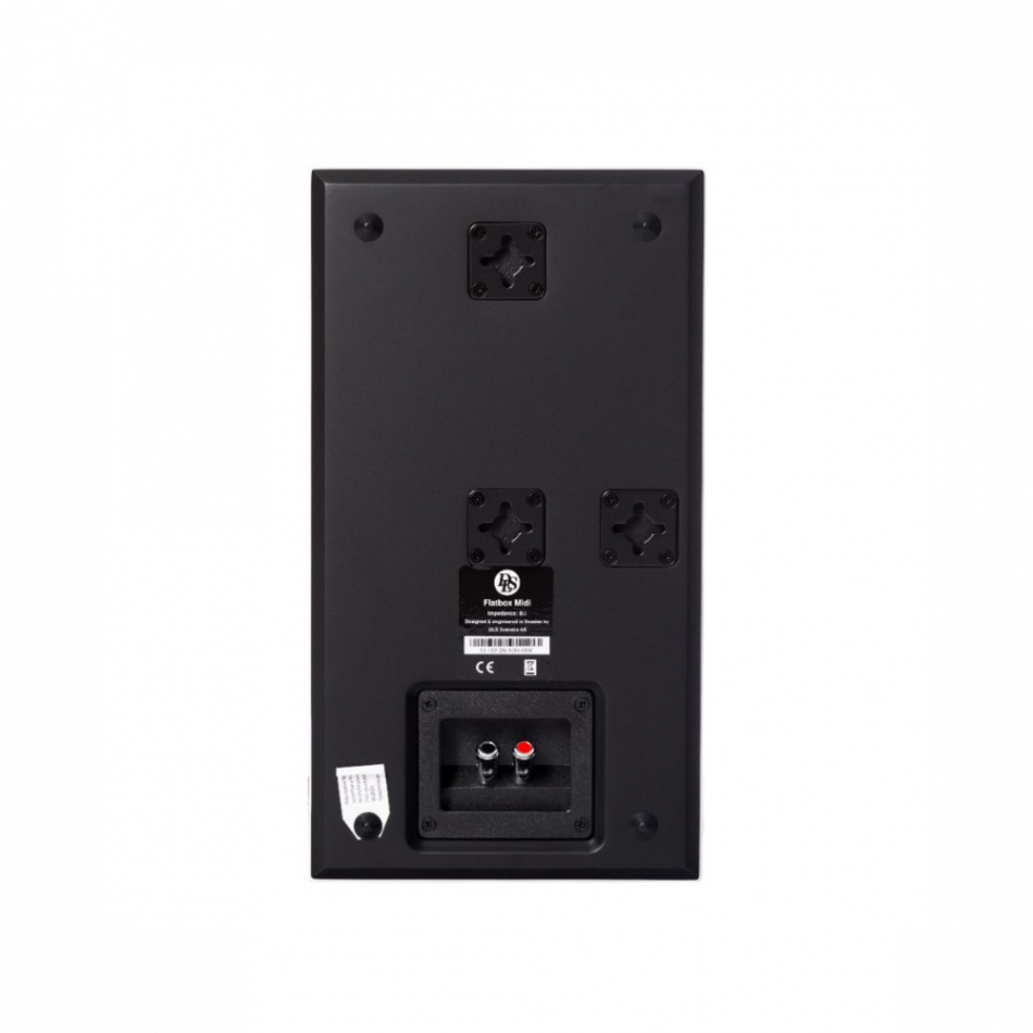 DLS Flatbox Midi v2 On-Wall 5.0 høyttalerpakke, hvit