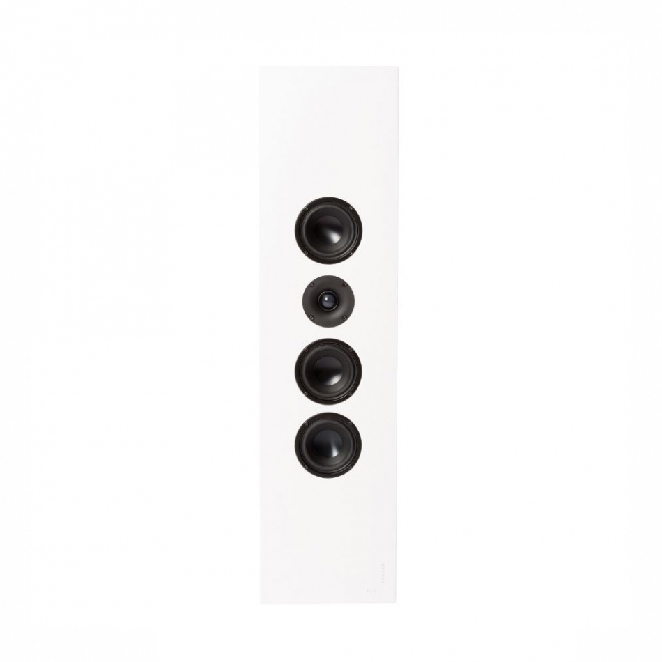 DLS Flatbox XXL v2 On-Wall 5.0 høyttalerpakke, hvit