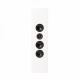 DLS Flatbox XXL v2 On-Wall 5.0 högtalarpaket, vit
