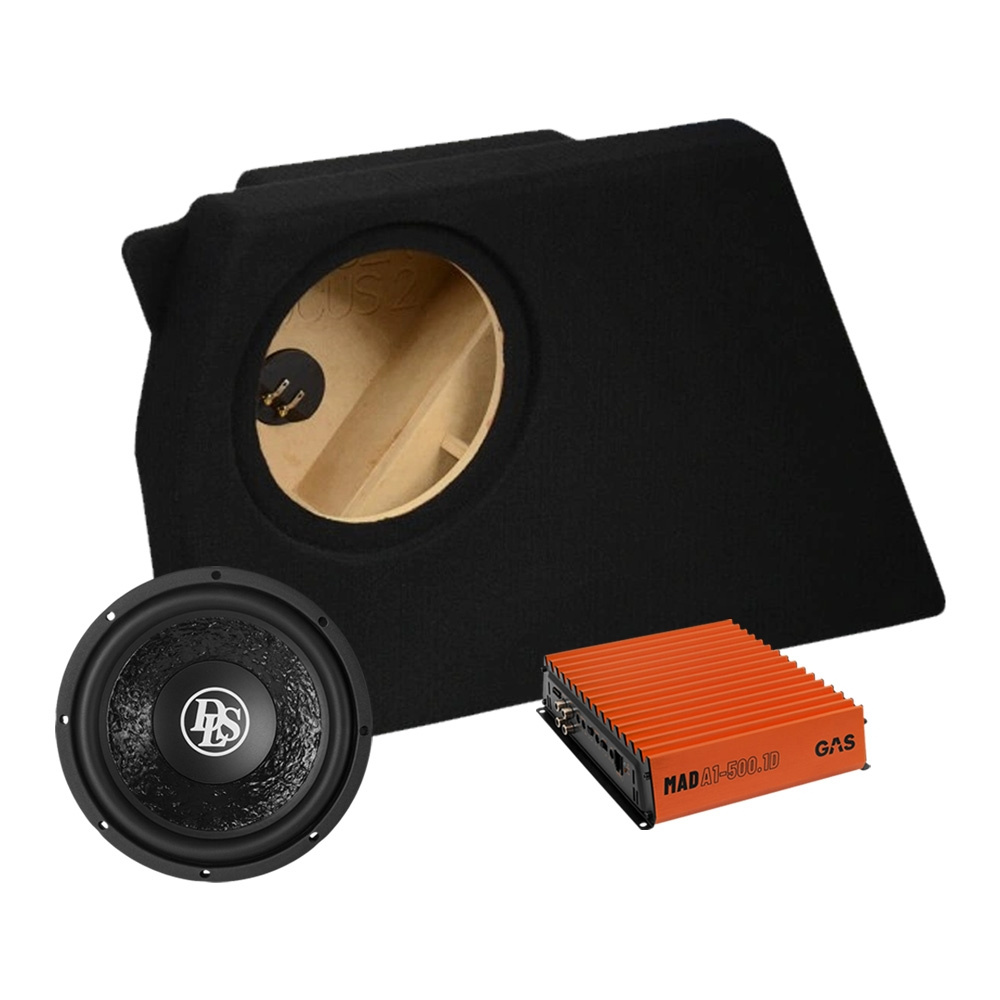 Basspakke med DLS PE10.D2 til Ford Focus 2004-2011