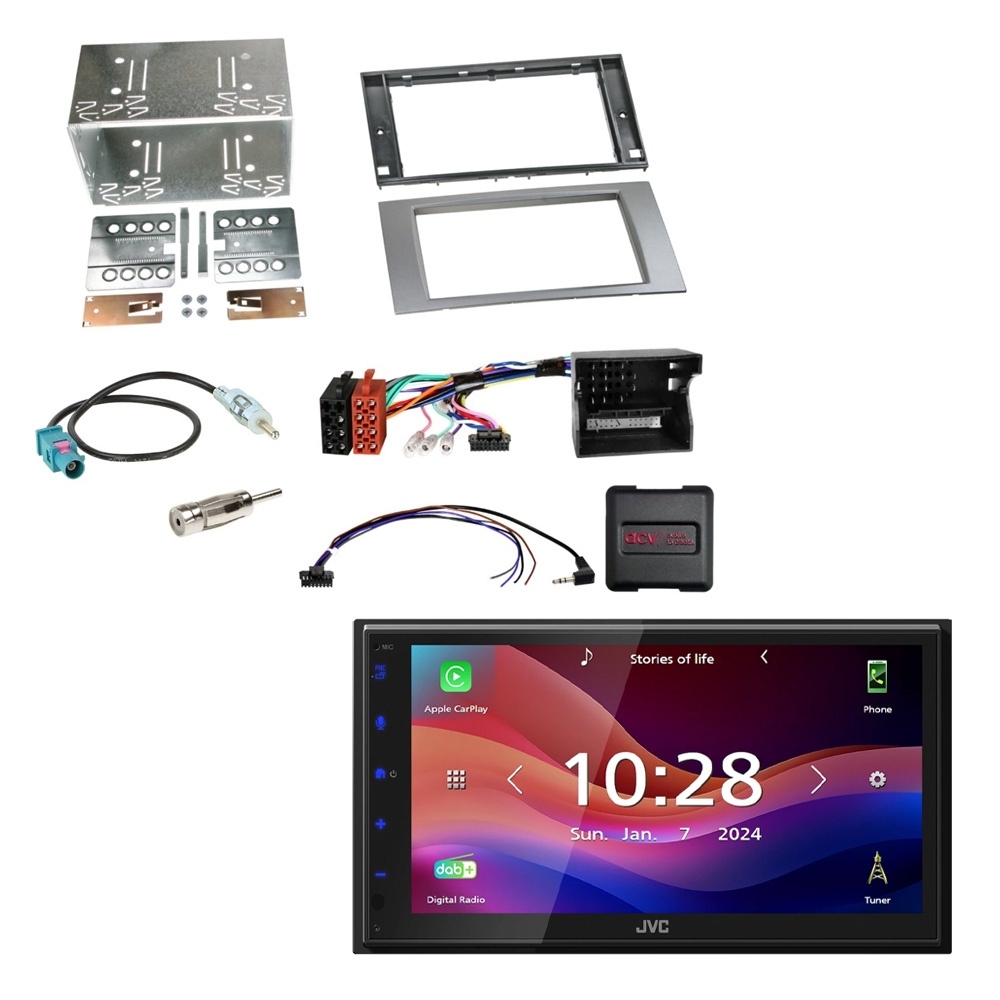 JVC KW-M695DBW bilstereopakke til Ford 2004-2014