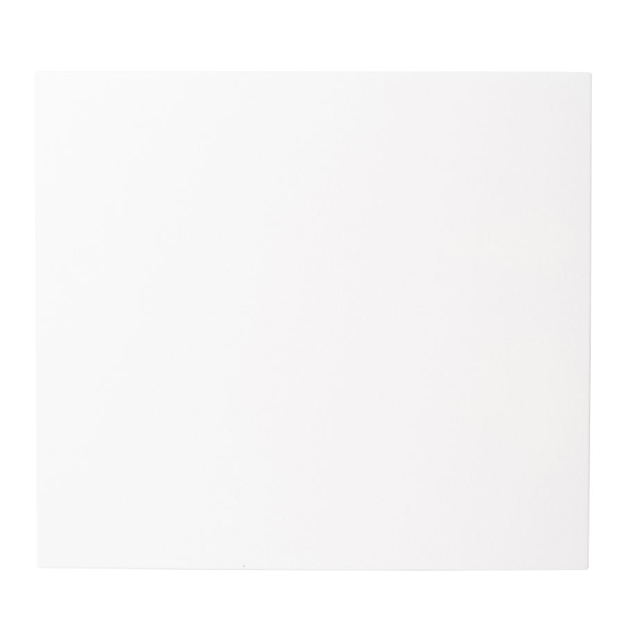 2-pakning DLS Flatsub Midi vegghengt aktiv subwoofer, matt hvit