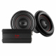 2-pakning DS18 GEN-XX12.4DHE med Bass Habit RA3600W, 2x12 basspakke 2-pakning DS18 GEN-XX12.4DHE med Bass Habit RA3600W, 2x12 basspakke