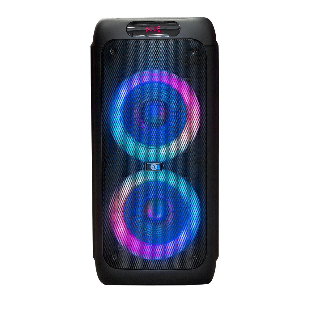 4-pakke Arcsound HAZE (gen.2), partyhøyttaler med trådløs mikrofon og Bluetooth