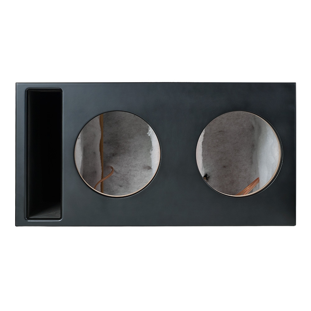 Portet 2x12 tommers Comp-kasse med 2 stk Hammer Tech HCU12D2