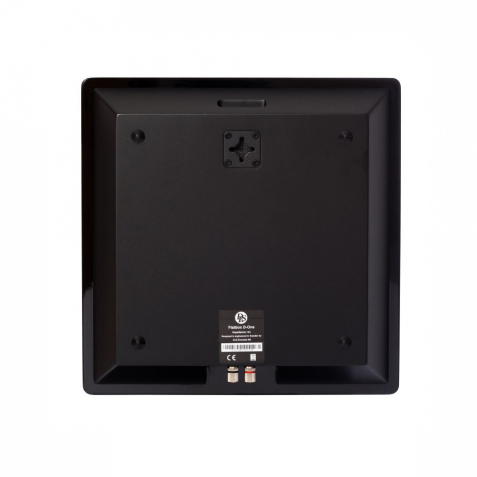 DLS Flatbox D-One & Flatsub 8.2 2.1 høyttalerpakke, pianosvart