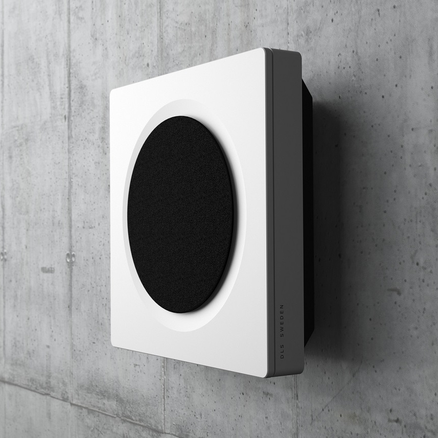 DLS Flatbox D-One On-Wall 5.0 høyttalerpakke, hvit