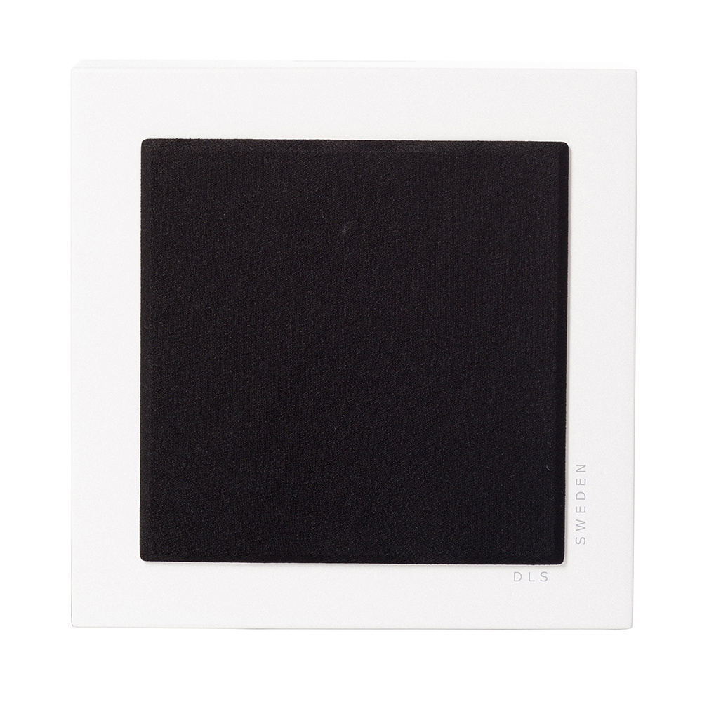 DLS Flatbox Mini On-Wall 2.1 høyttalerpakke, hvit