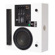 DLS Flatbox Mini On-Wall 2.1 högtalarpaket, vit
