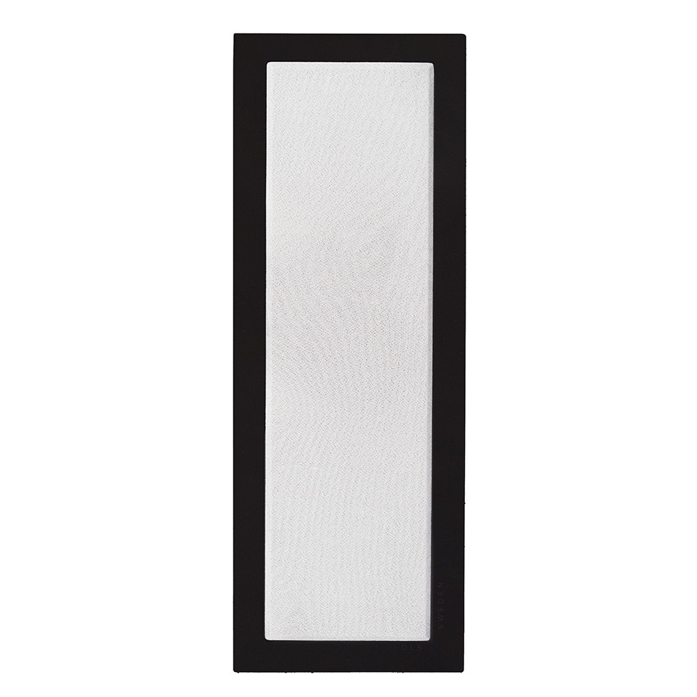 2-pakke DLS Flatbox Slim Large vegghøyttalere, matt svart