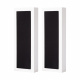 2-pakke DLS Flatbox Slim Large vegghøyttalere, matt hvit 2-pakke DLS Flatbox Slim Large vegghøyttalere, matt hvit