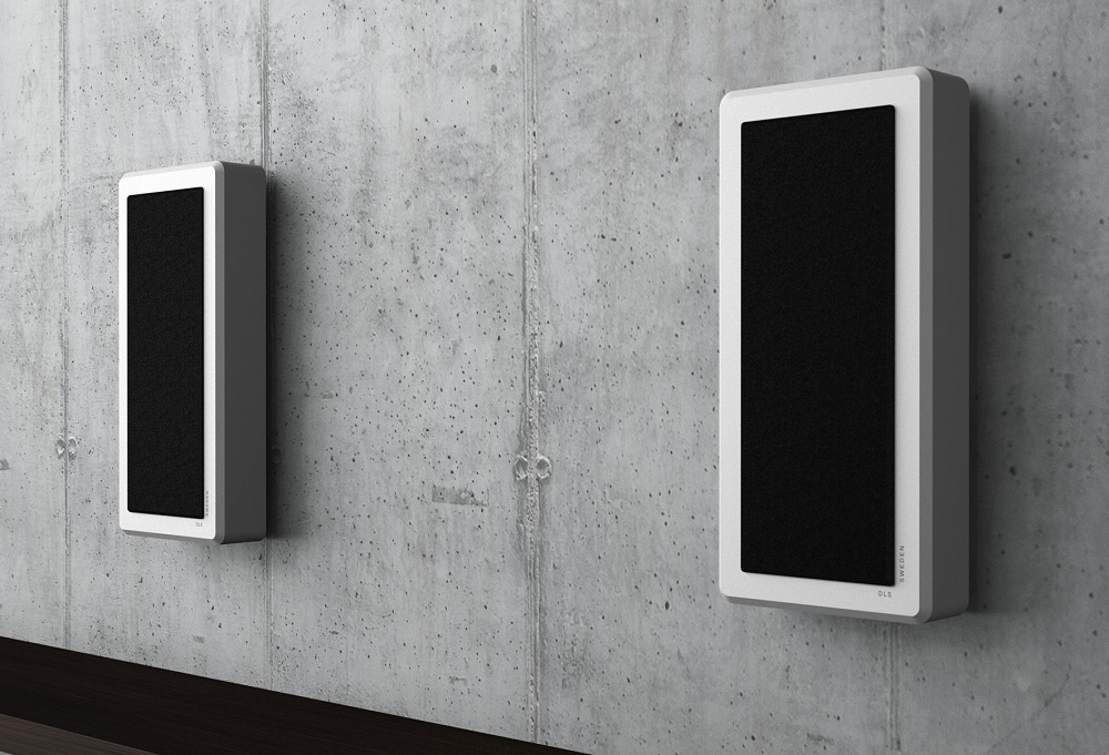 2-pakke DLS Flatbox M-One on-wall, matt hvit