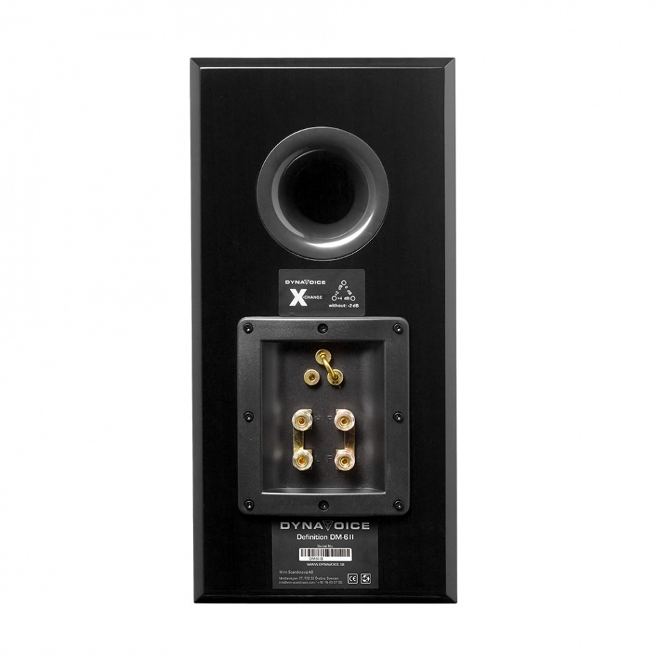 Dayton Audio HTA100 & Dynavoice DM-6II, svart stereopakke