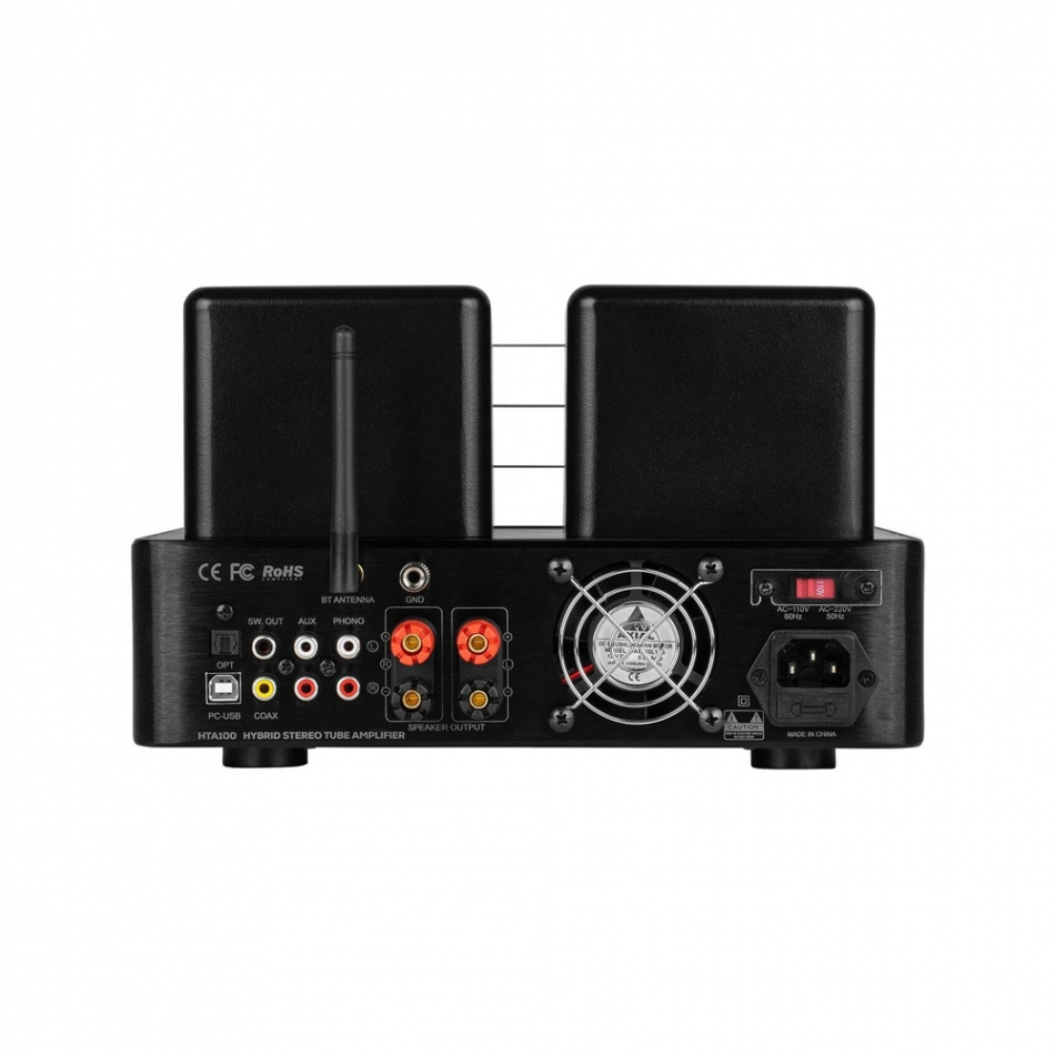 Dayton Audio HTA100 & Dynavoice DM-6II i eik, stereopakke