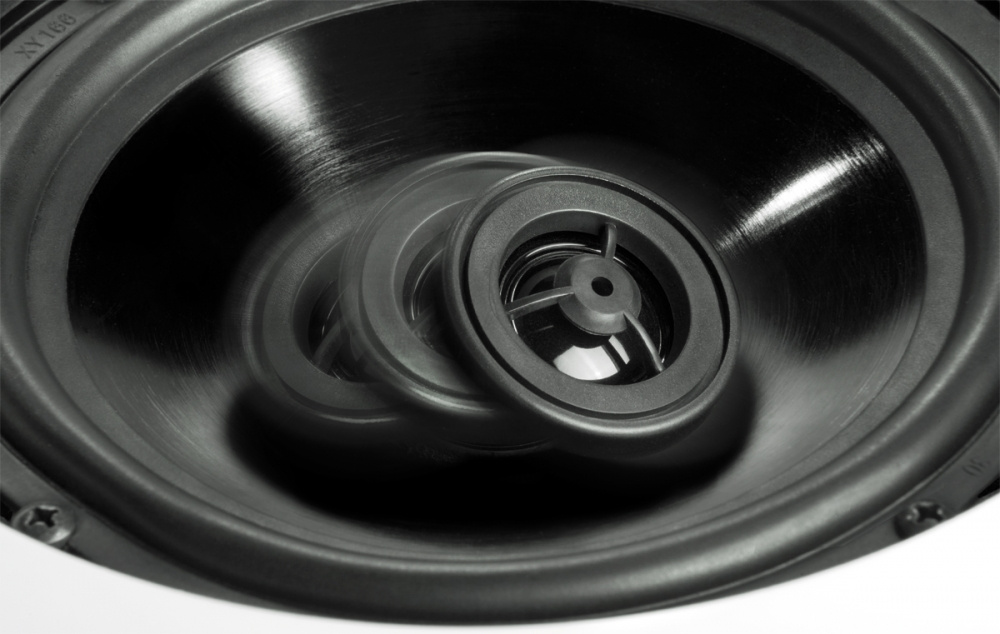 Dayton Audio MA1240 & 2 par Magnat ICP82 innebygde høyttalere