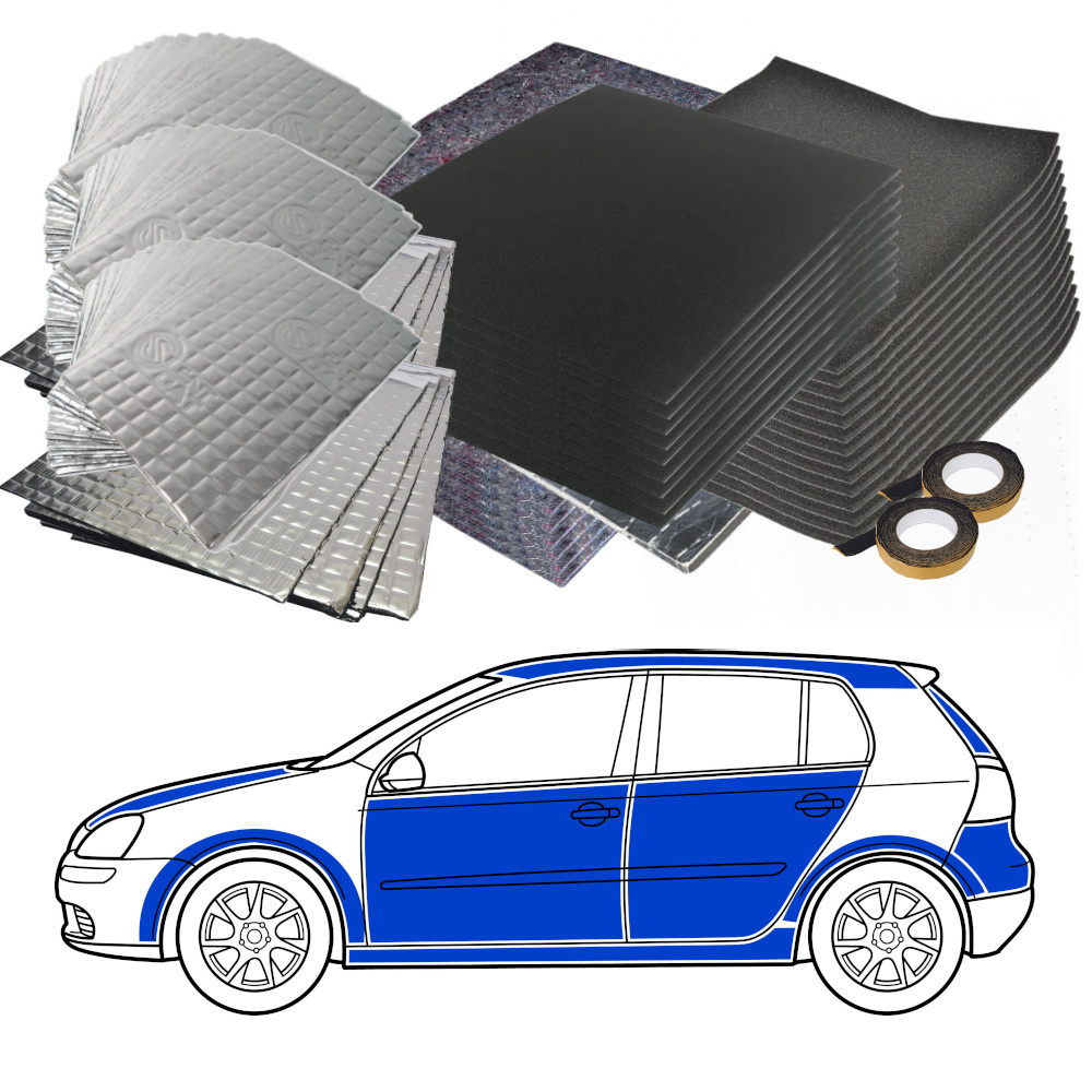 Ljudisolering till Halvkombi, Level 3