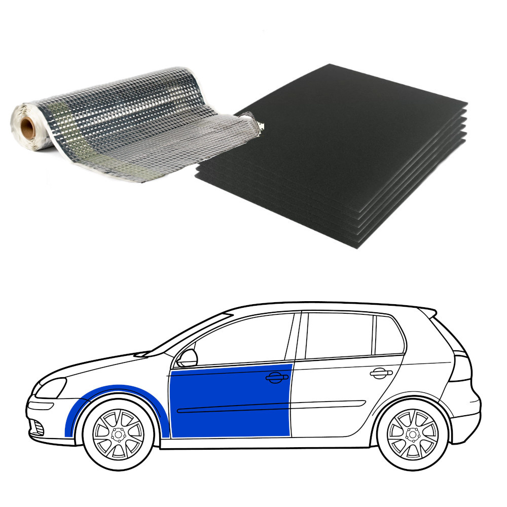 Ljudisolering till Halvkombi, Level 1