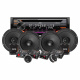 JVC KD-T922BT & GAS MAX K2/X2 front- og baksystem, bilstereopakke JVC KD-T922BT & GAS MAX K2/X2 front- og baksystem, bilstereopakke