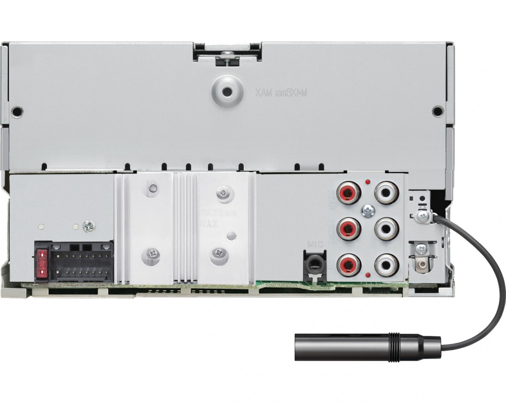 JVC KW-DB95BT & Bass Habit Play-høyttalere, bilstereopakke