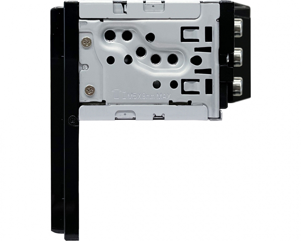 JVC KW-M593BT & DLS PA frem- og baksystem, bilstereopakke