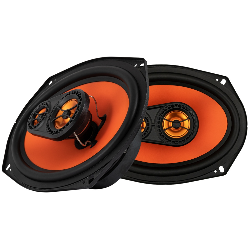 JVC KW-M695DBW bilstereopakke med GAS MAD X1-høyttalere