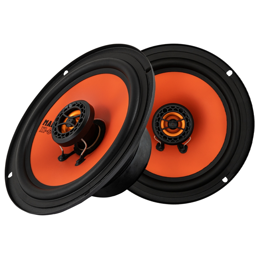 JVC KW-M695DBW bilstereopakke med GAS MAD X1-høyttalere