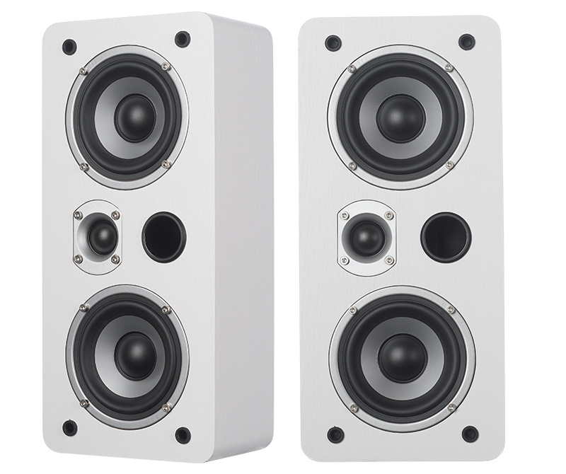 Dynavoice Magic LCR-4 med Challenger Sub 8 2.1 høyttalerpakke, hvit