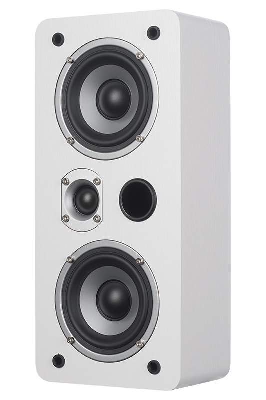 Dynavoice Magic LCR-4 med Challenger Sub 8 2.1 høyttalerpakke, hvit
