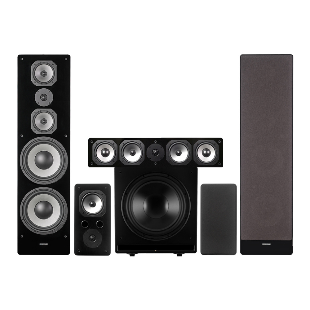 Dynavoice Challenger M-105 EX v4 høyttalerpakke 5.1, svart
