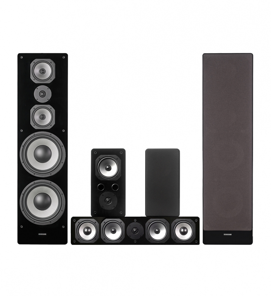 Dynavoice Challenger M-105 EX v4 høyttalerpakke 5.0, svart