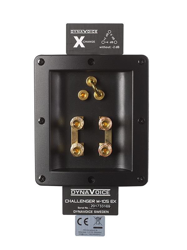 Dynavoice Challenger M-65 & W120 2.1 høyttalerpakke, svart