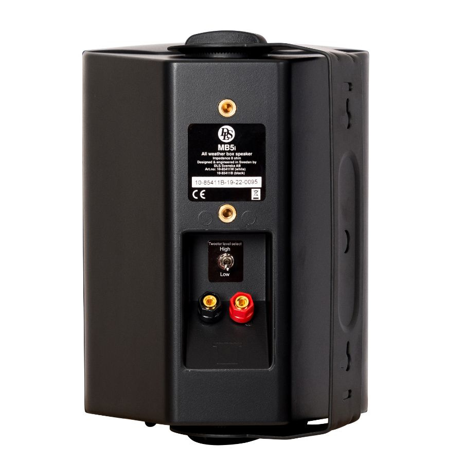 Dayton Audio MA1260 & 2 par svarta DLS MB6i för gymmet eller uteplatsen