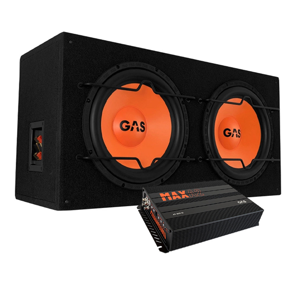 GAS MAD B1-212 & MAX A2-800.1D, basspakke