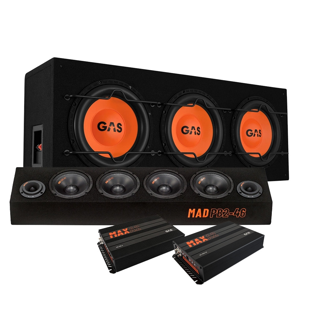 GAS MAD B1-310 raggarpakke med planke og forsterker