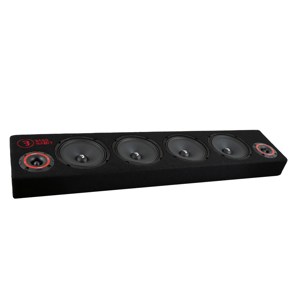 GAS MAD B1-310 basspakke & Play SPL64 raggarbrett med forsterker