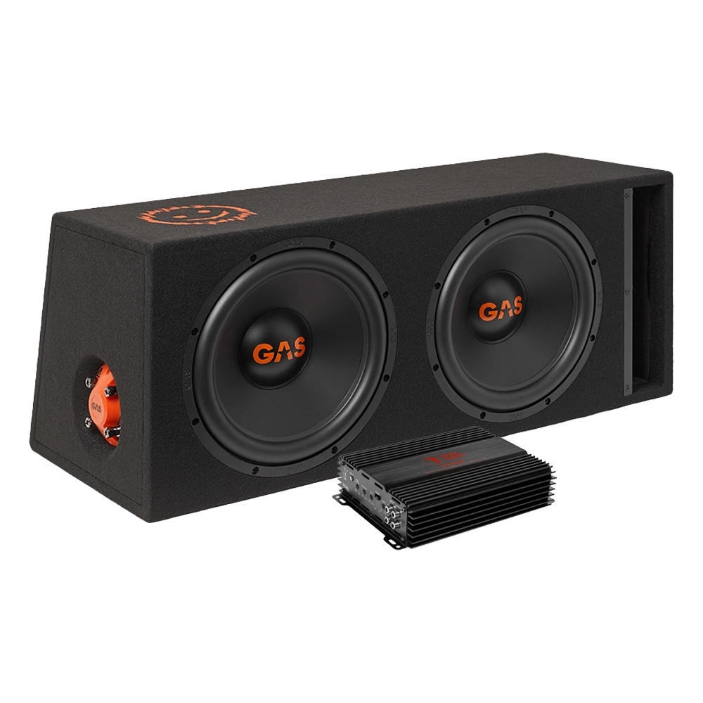 GAS MAD B2-212V med Bass Habit RA2000W, basspakke