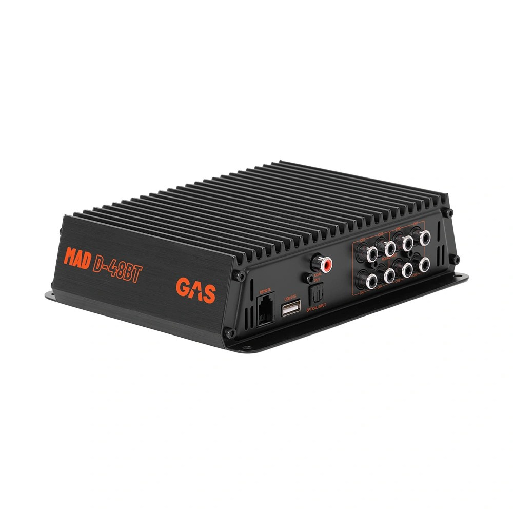 GAS MAD D-48BT, 8-kanals lydprosessor/DSP til biler med ISO/universal