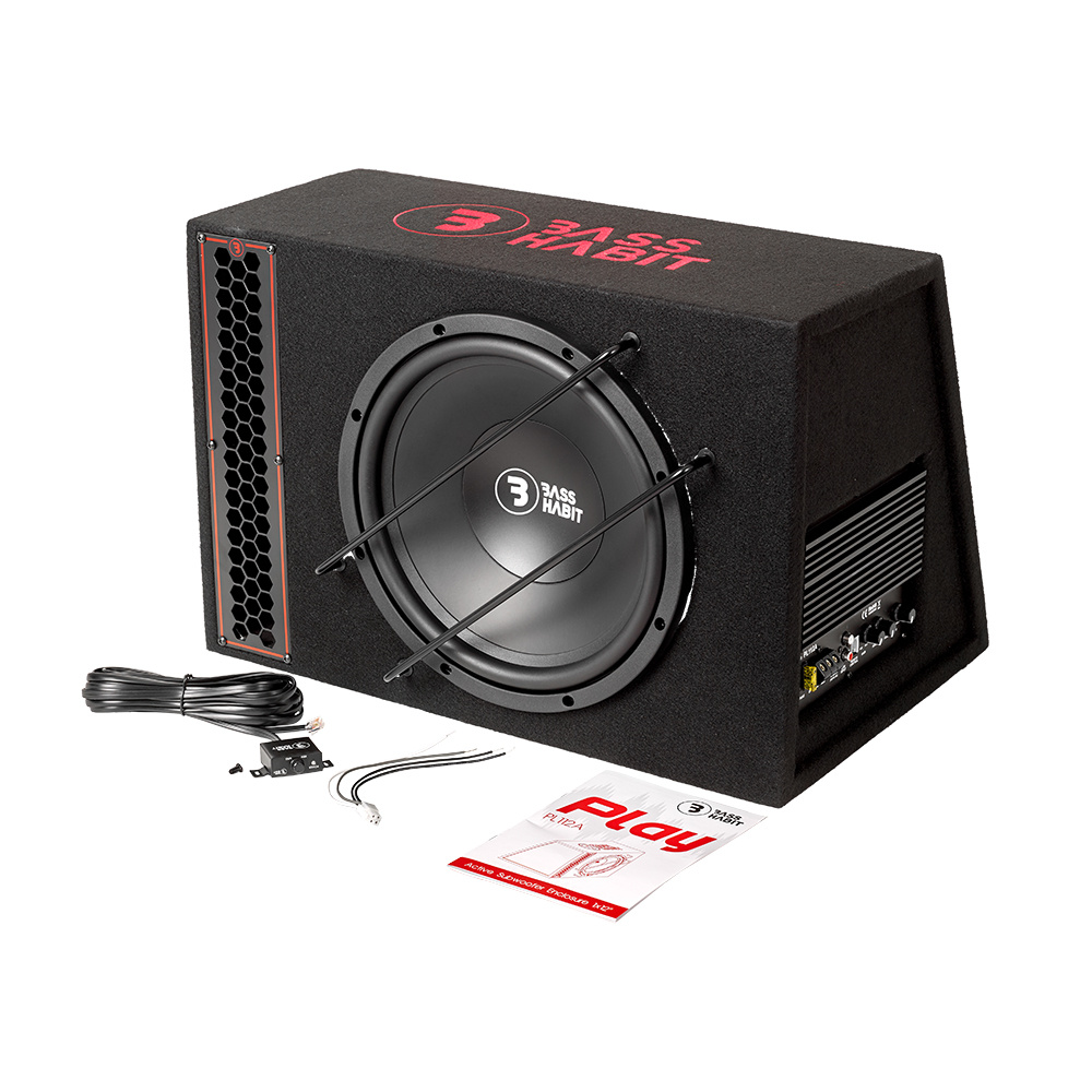 Bass Habit PL112A helhetspakke med MAD X1-høyttalere og M100-BT