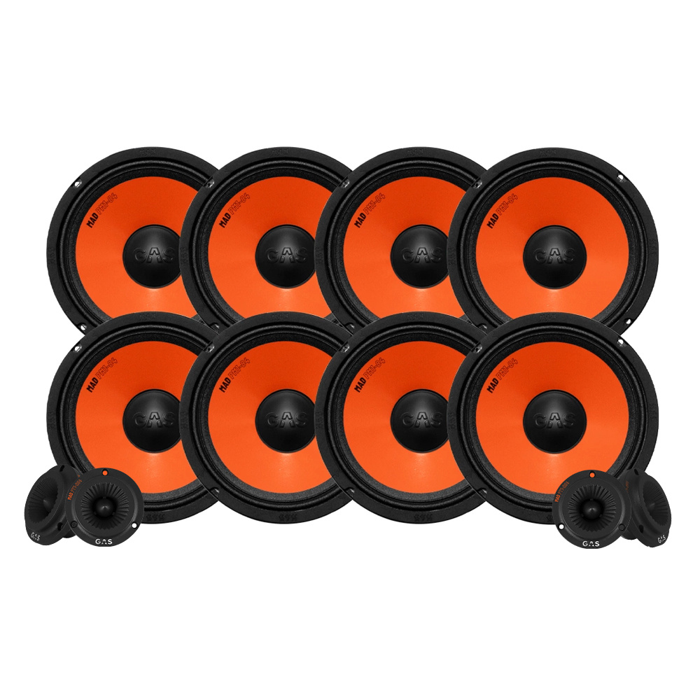 GAS MAD PM1-84 & MAD PT1-254 SPL-pakke, stor