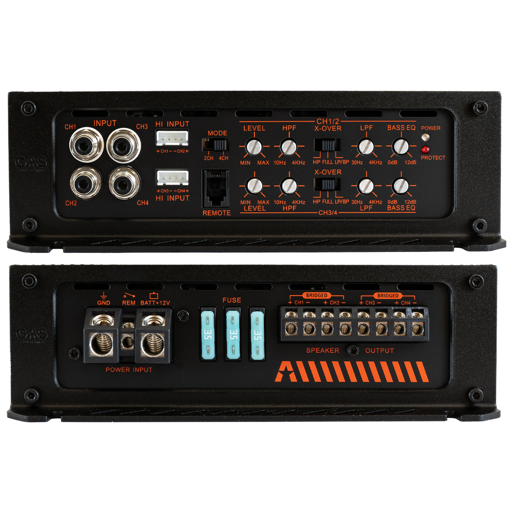 8-pakke GAS MAD PM2-64 med PT1-254 SPL-pakke med forsterker, stor