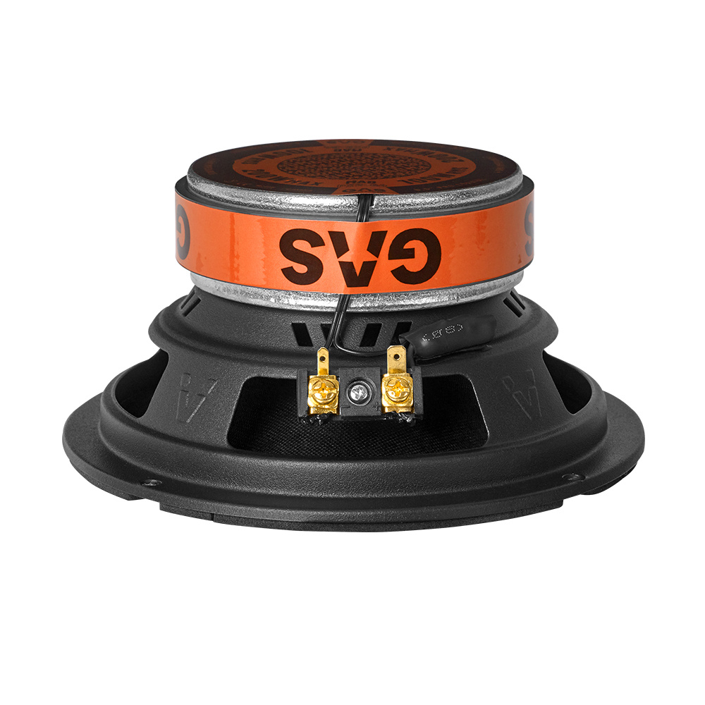 8-pakke GAS MAD PX2-64, rå 6.5 tommers koaksialhøyttaler