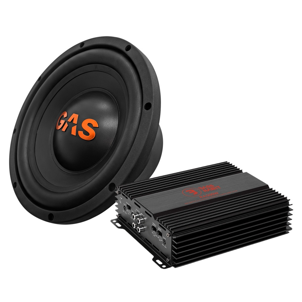GAS MAD S1-2504 med RA500W, 1x10 tommers basspakke
