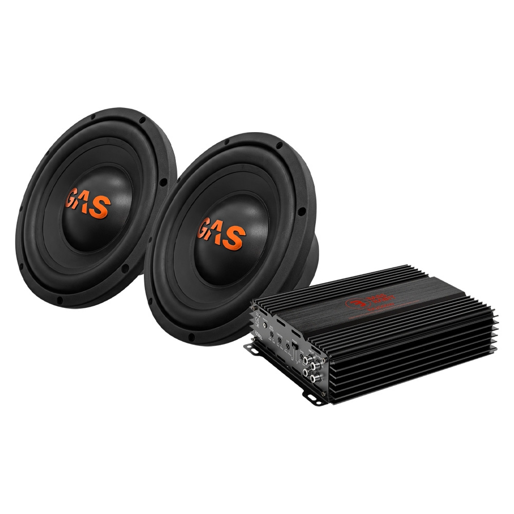 2-pakning GAS MAD S1-2504 med RA2000W, 2x10 tommers basspakke