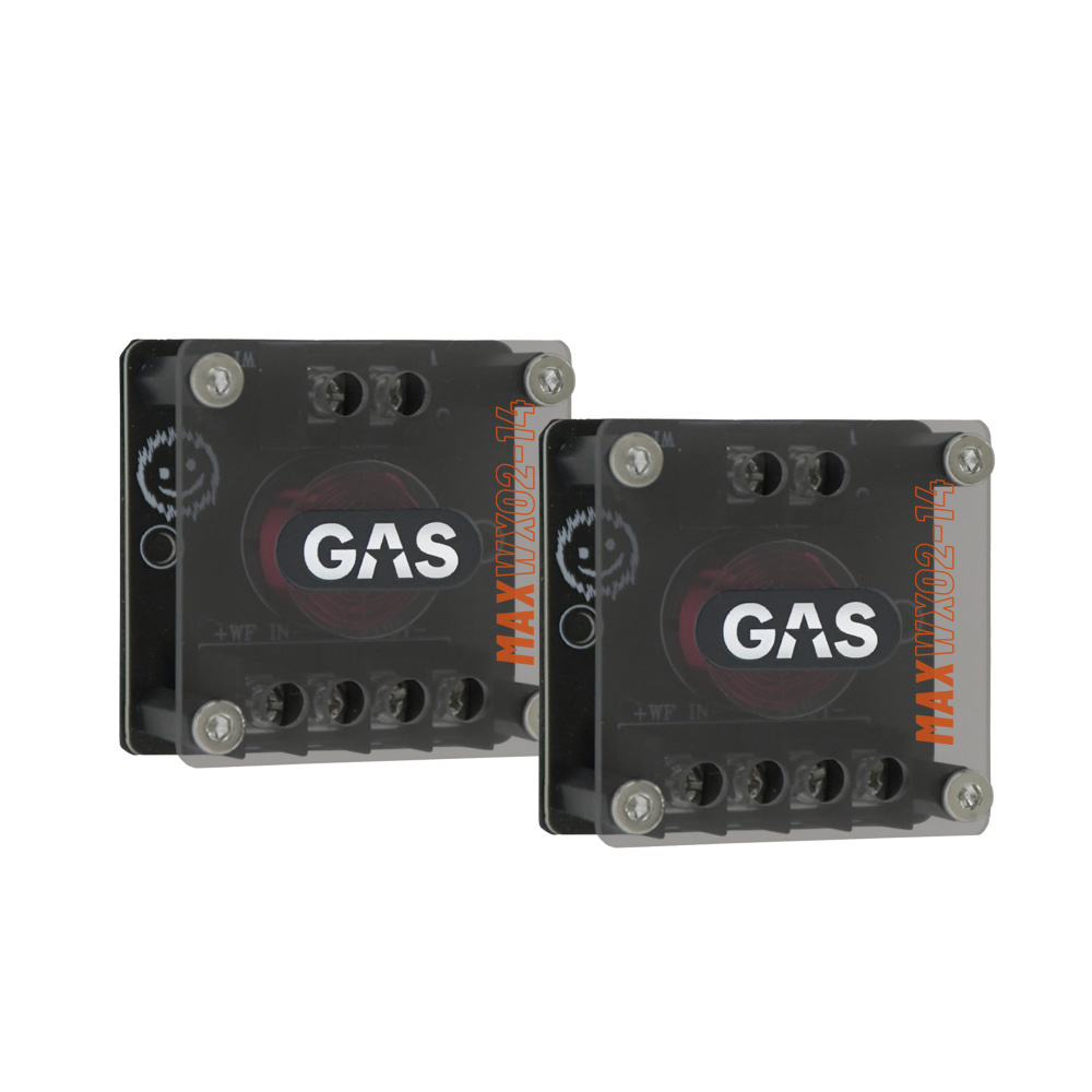 GAS MAX K2-64 & CF3G, velspillende 3-veis 6.5 tommers kitsystem