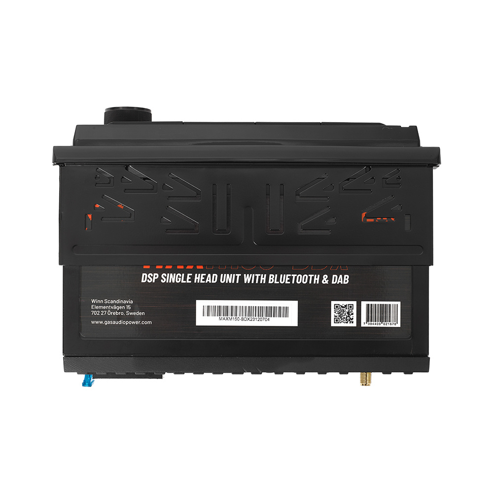 GAS MAX M150-BDX & GAS MAD X2-høyttalere, bilstereopakke