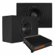 Slimt basspakke med doble GAS MAX 6.5” basskasseer Slimt basspakke med doble GAS MAX 6.5” basskasseer